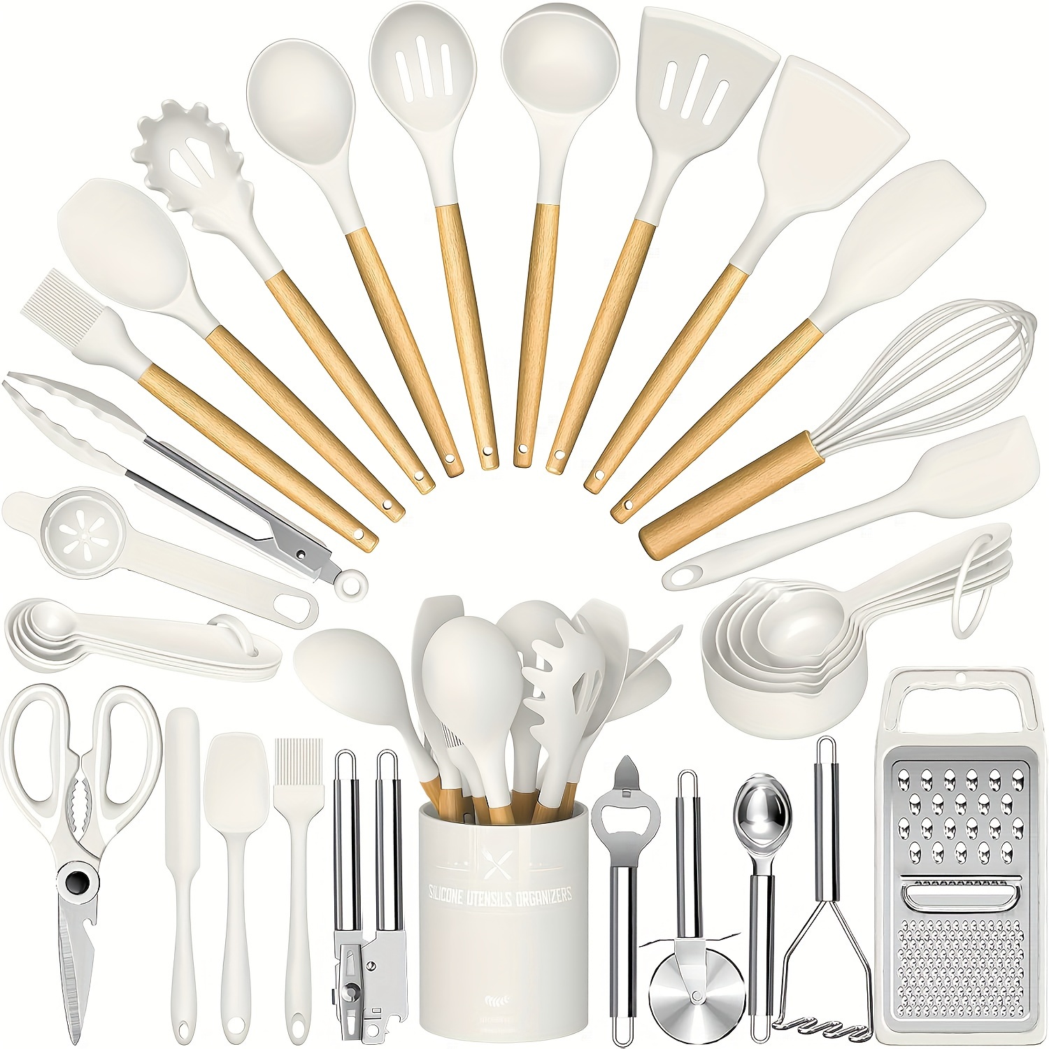 usKitchen Utensils Set- 34pcs  - مراجعة Kitchen Gadgets In China وسعره