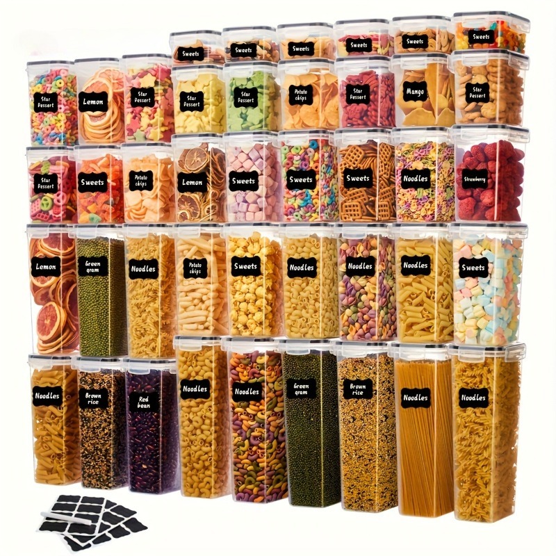 24 pcs Airtight Food Storage C - مراجعة Food Storage Containers وسعره