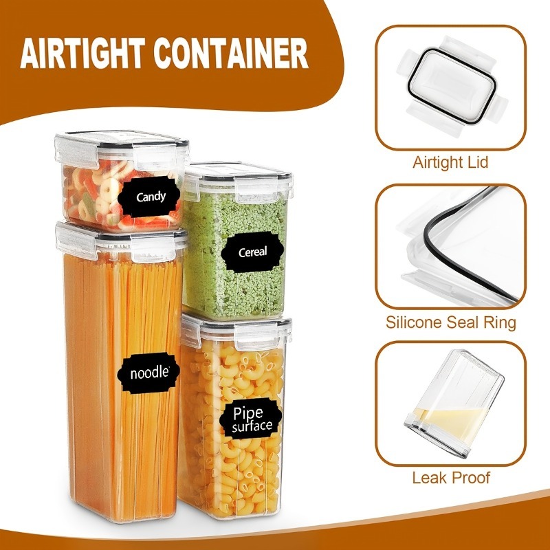 24 pcs Airtight Food Storage C - مراجعة Food Storage Containers وسعره